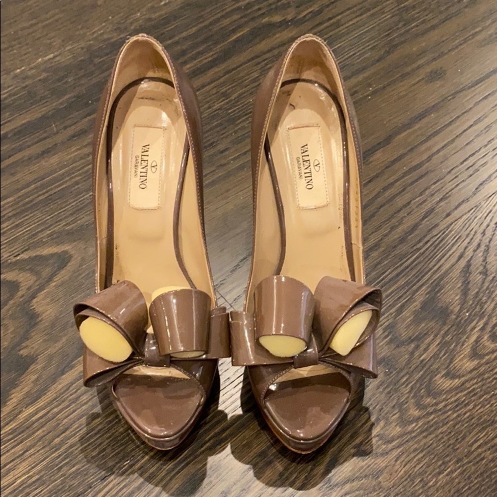 Valentino Couture Bow Platform Pump